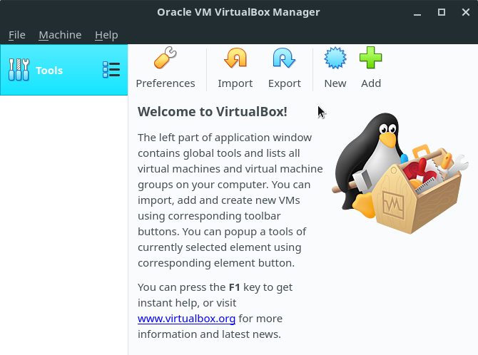 virtualbox linux