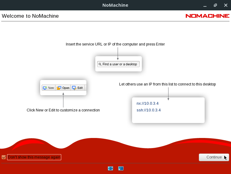 nomachine web client