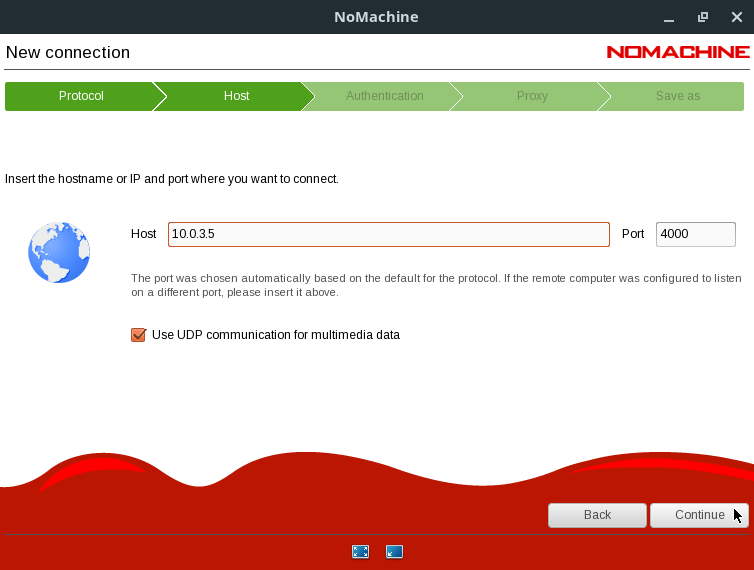 nomachine server authorization