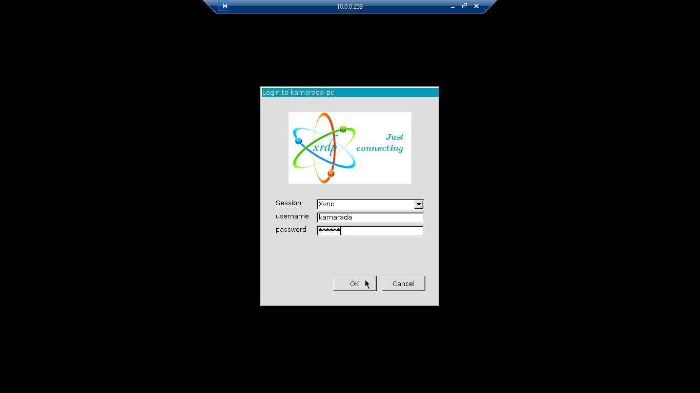 Linux connect. Окно логина xrdp. Лаконичное окно логина xrdp. Login to xrdp какой пароль.